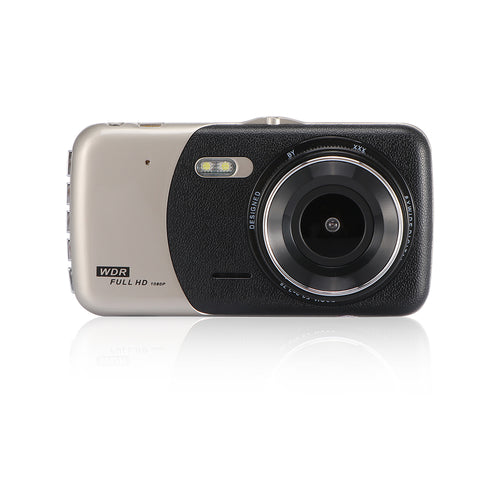 4″ Dual‑Lens 1080P Dash Cam – Full HD Car DVR with Night Vision & G‑Sensor