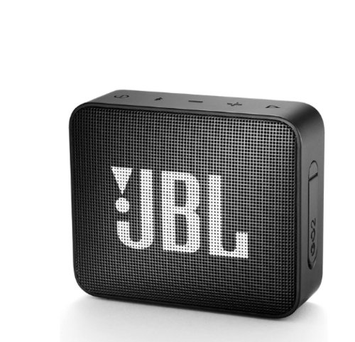 JBL GO 2 Portable Bluetooth Speaker – IPX7 Waterproof, Built‑In Mic