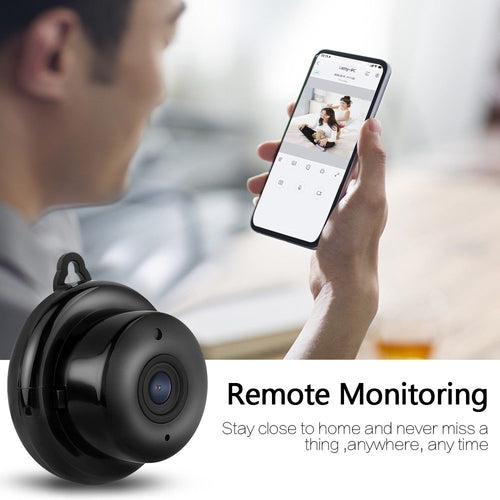 1080P Mini WiFi Hidden Camera – Wireless IP Security Cam with Night Vision & Motion Alerts