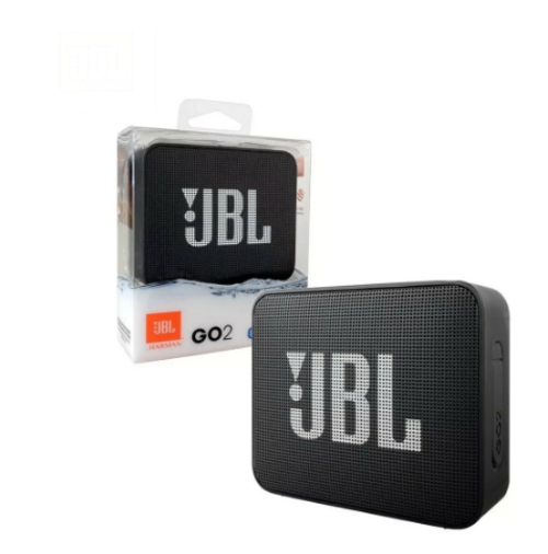 JBL GO 2 Portable Bluetooth Speaker – IPX7 Waterproof, Built‑In Mic