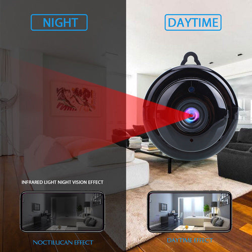 1080P Mini WiFi Hidden Camera – Wireless IP Security Cam with Night Vision & Motion Alerts