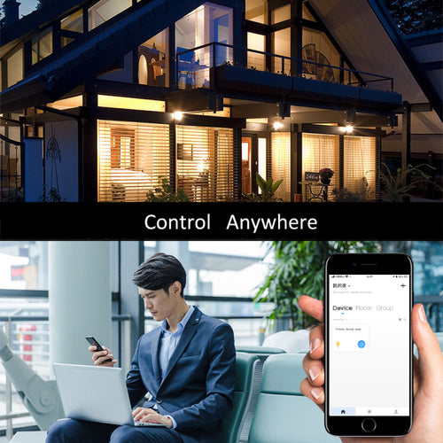 WiFi Smart Light Bulb – Alexa & Google Voice Control | Warm & Cool White LED